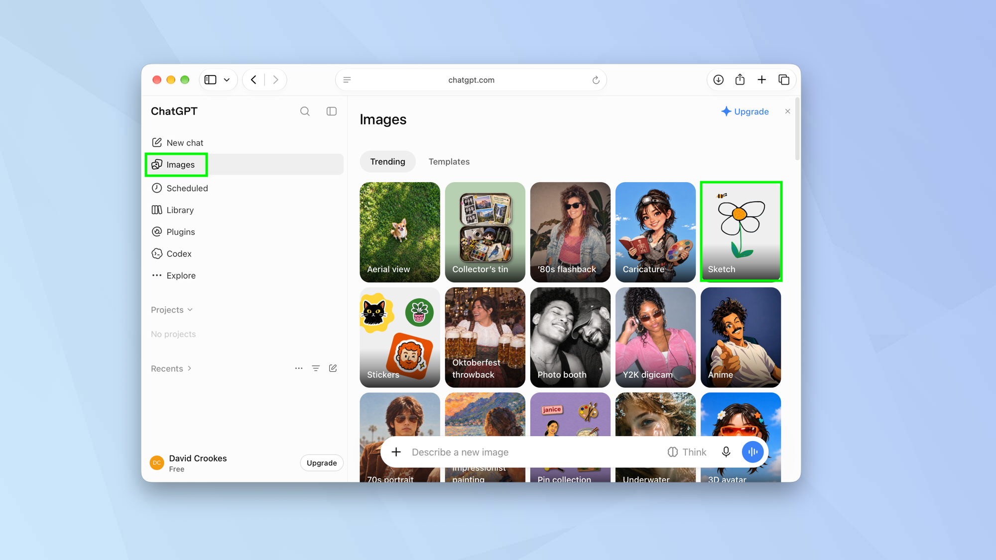 Use ChatGPT to turn sketches into photos