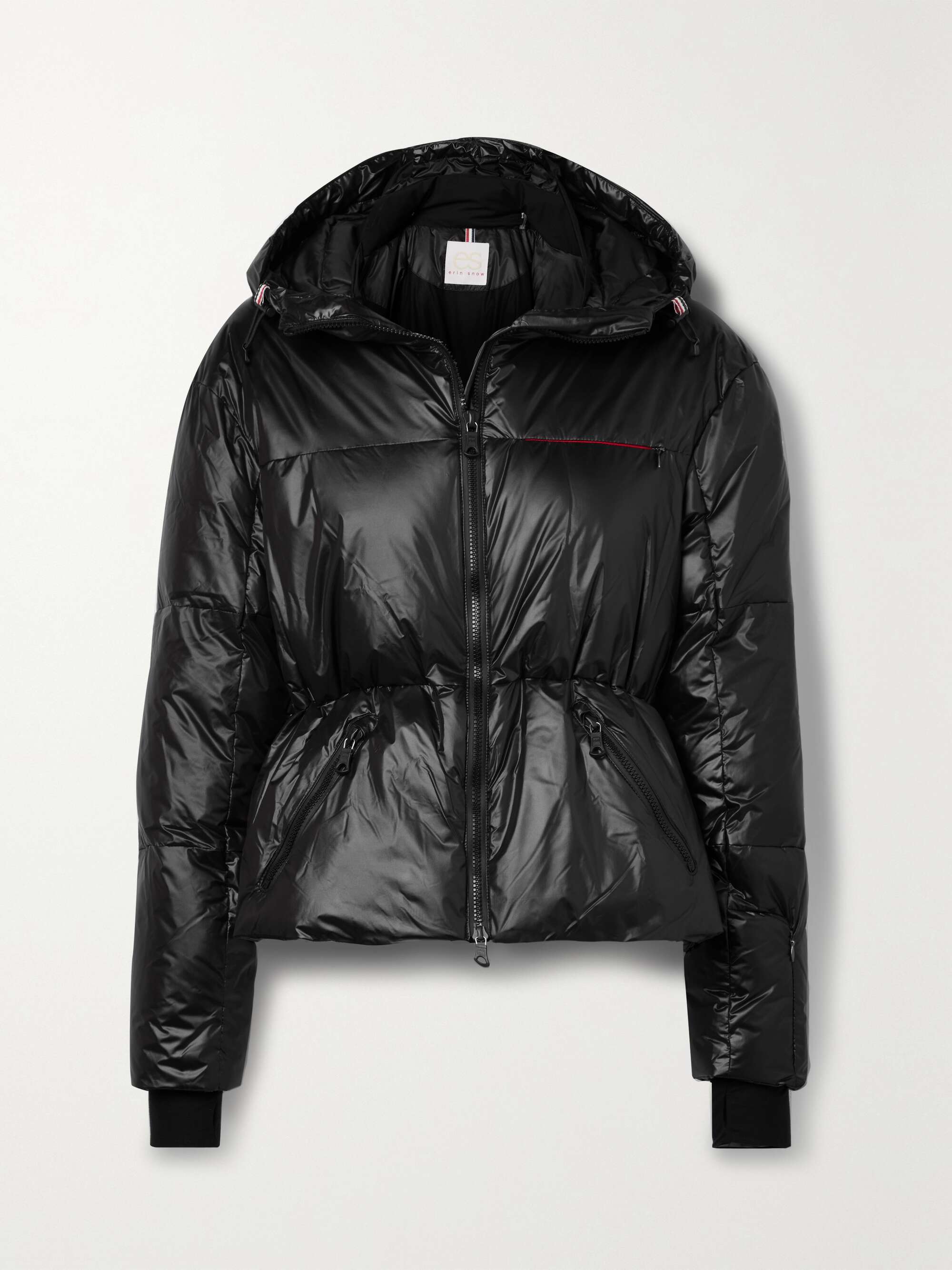 + Net Sustain Ledo Hooded Quilted Ski Jacket