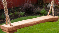 ChorleyOak Solid Oak Wooden Swing | From £95 at Etsy