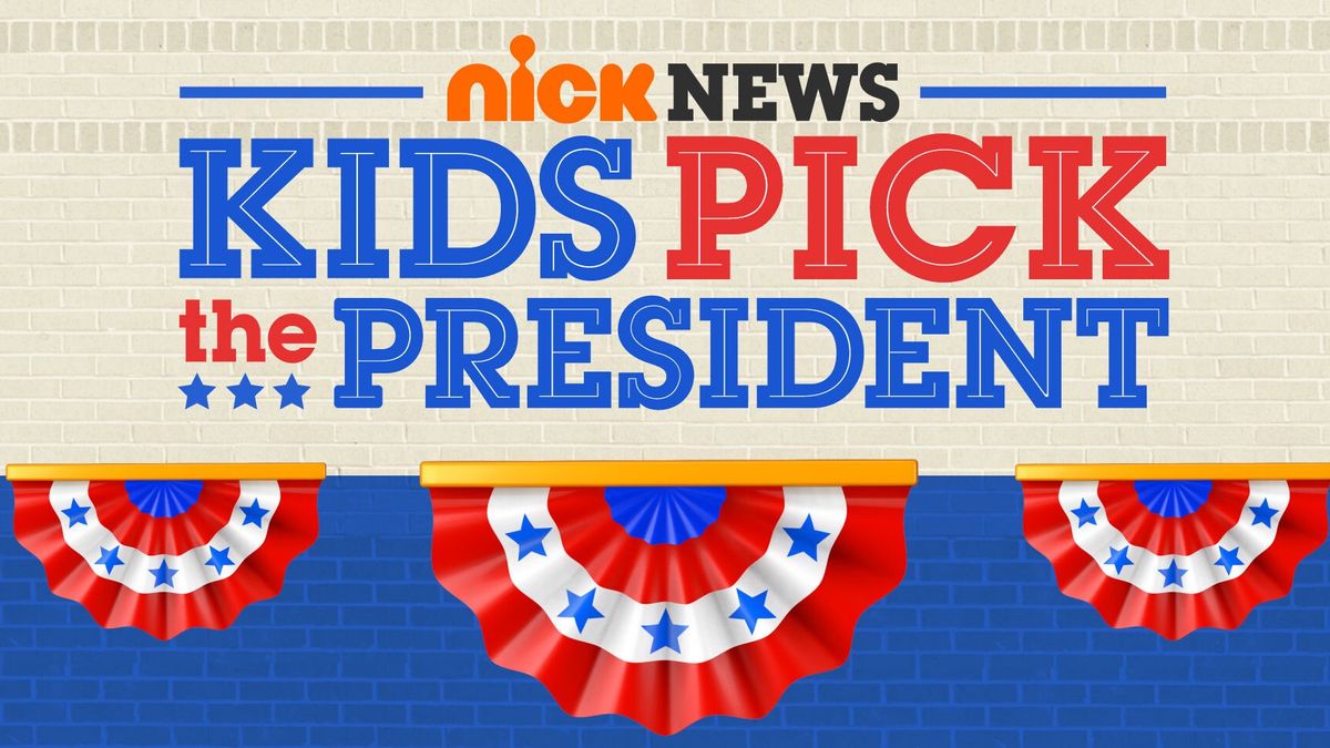 Logo for Nickelodeon&#039;s &#039;Kids Pick the President&#039;