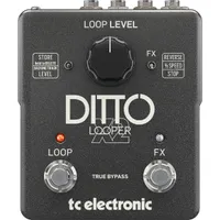 TC Electronic Ditto X22 footswitches | True bypass | Dedicated stop button
