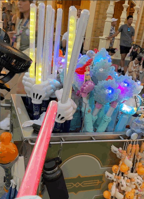 Starlight Bubble Wand changing color