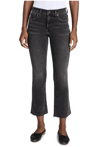 Madewell Kickout Crop Jeans (Were $128) 