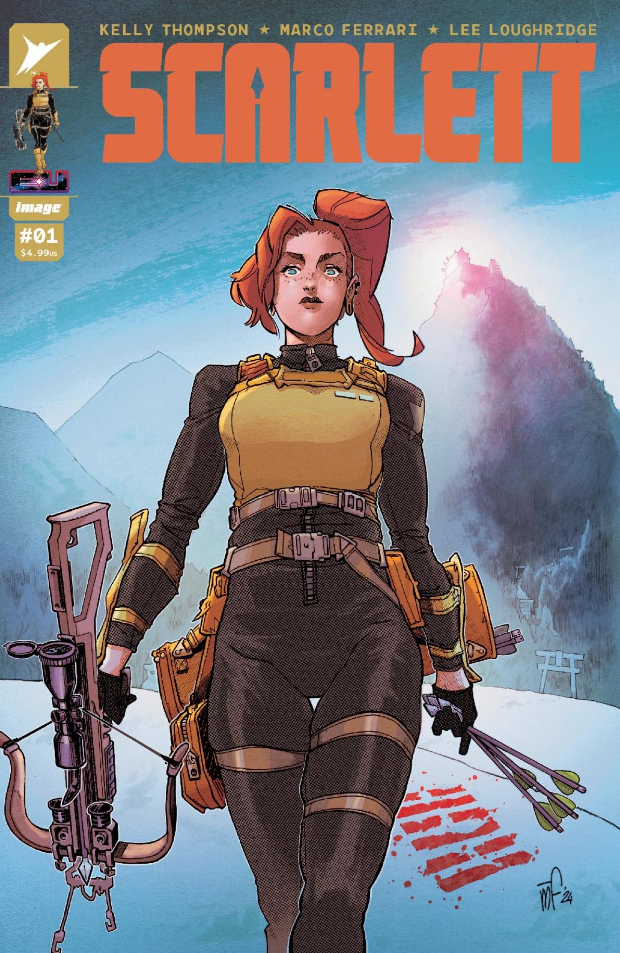 Scarlett #1 cover