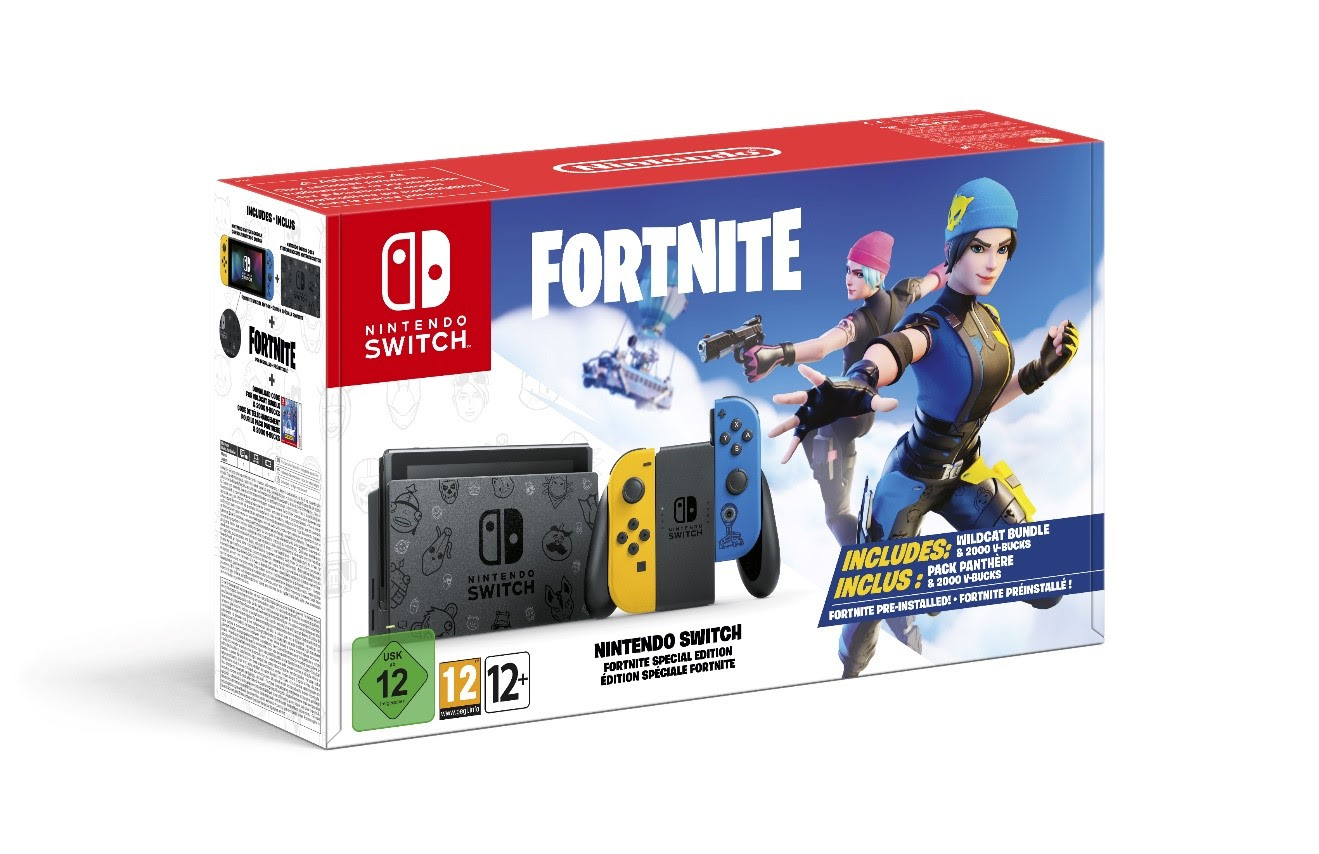 Fortnite Nintendo Switch box