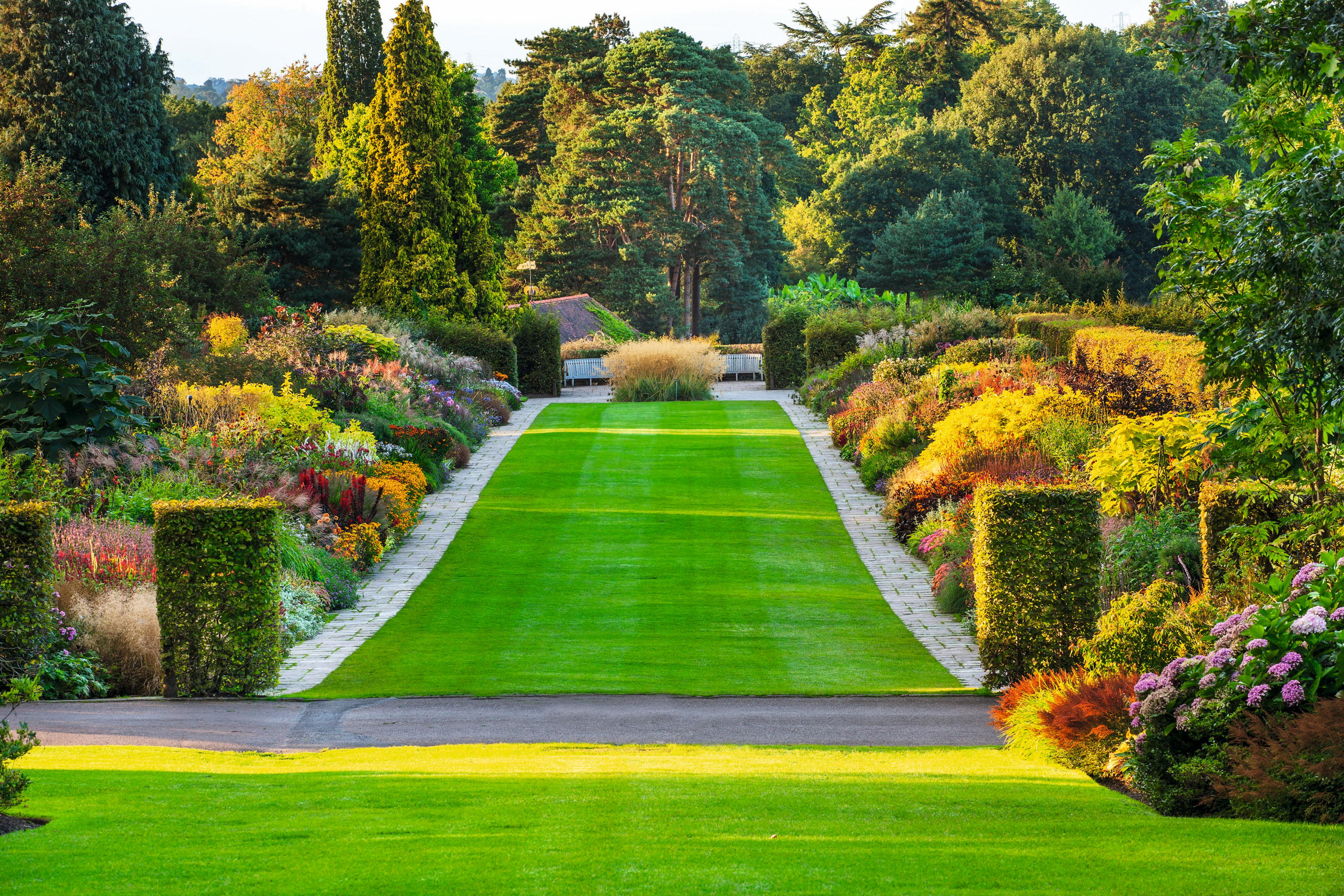 Beautiful garden border