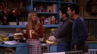 Jennifer Aniston, Matt LeBlanc, and David Schwimmer on Friends