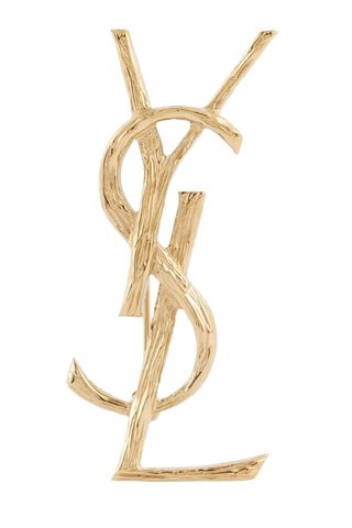 Monogram Brooch