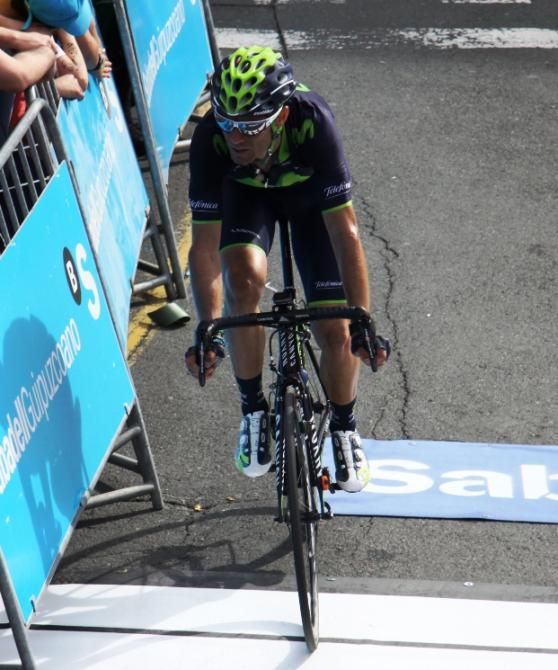 Alejandro Valverde finishes up in second