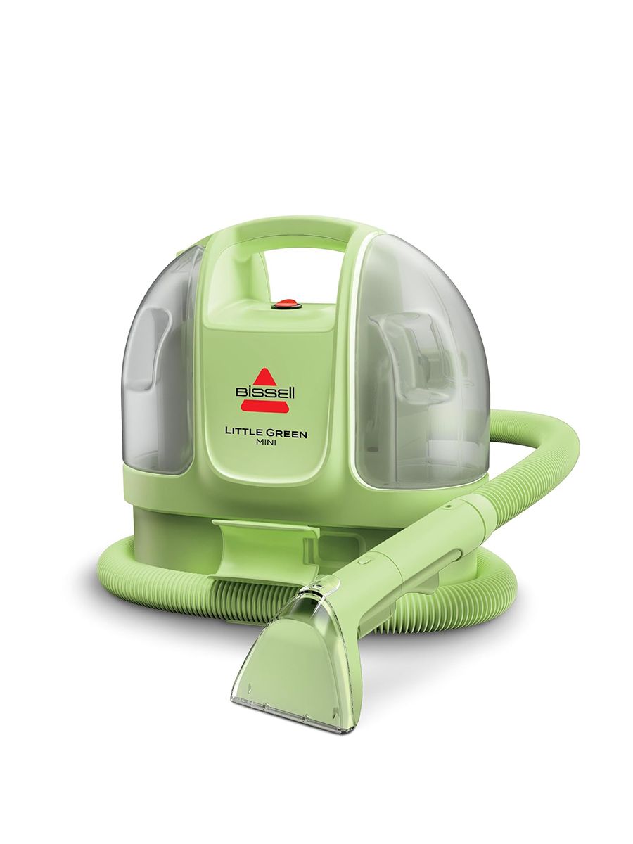 Bissell, Bissell Little Green Mini Portable Carpet and Upholstery Deep Cleaner, Car/auto Detailer, With Hydrorinse Self-Cleaning Tool and 4" Tough Stain Tool, Tea Green, 4075