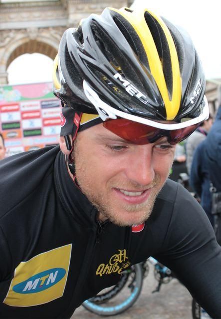 2013 winner Gerald Ciolek (MTN-Qhubeka) seemed happy to race in the rain again