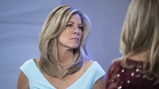 Laura Wright as Carly upset at the Nurses Ball in General Hospital