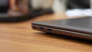 Huawei MateBook X Pro USB-C ports