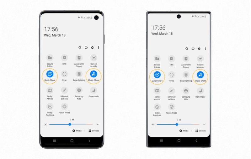 One Ui 2 1 Quick Share