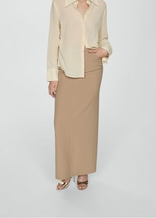 Long Pencil Skirt - Women | Mango Usa