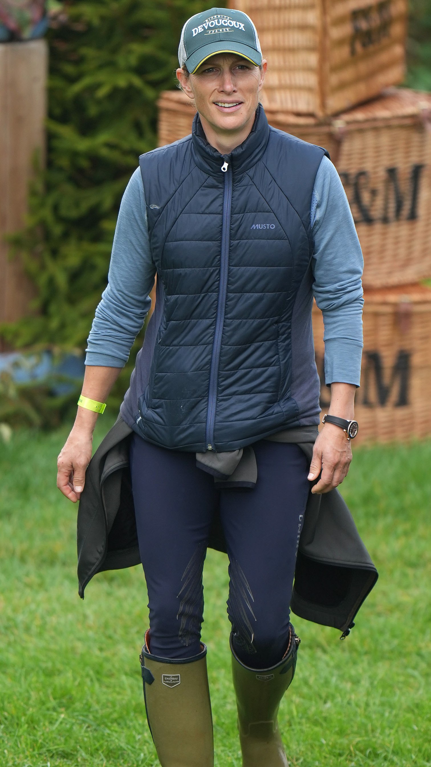 Zara Tindall is seen at the Blenheim International Horse Trials on September 21, 2024