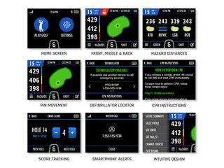 motocaddy m-tech screen functionality