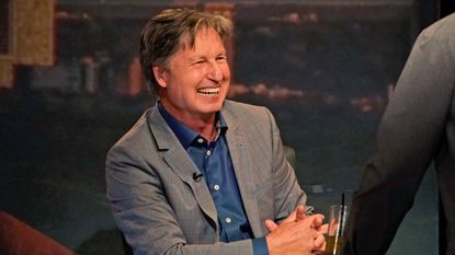 Brandel Chamblee during a broadcast