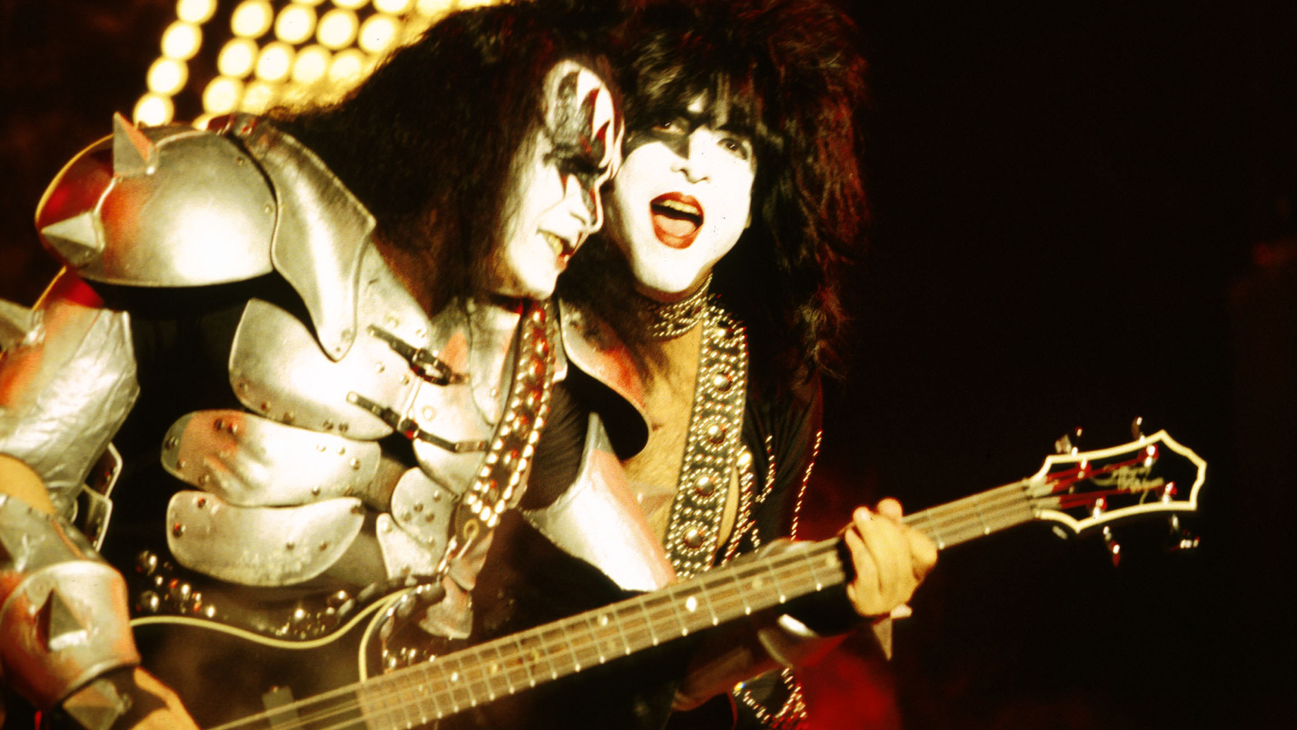 Paul Stanley and Gene Simmons talk classic Kiss tracks, including the lick  they ripped off from the Rolling Stones, and the song they nearly gave to  Rod Stewart