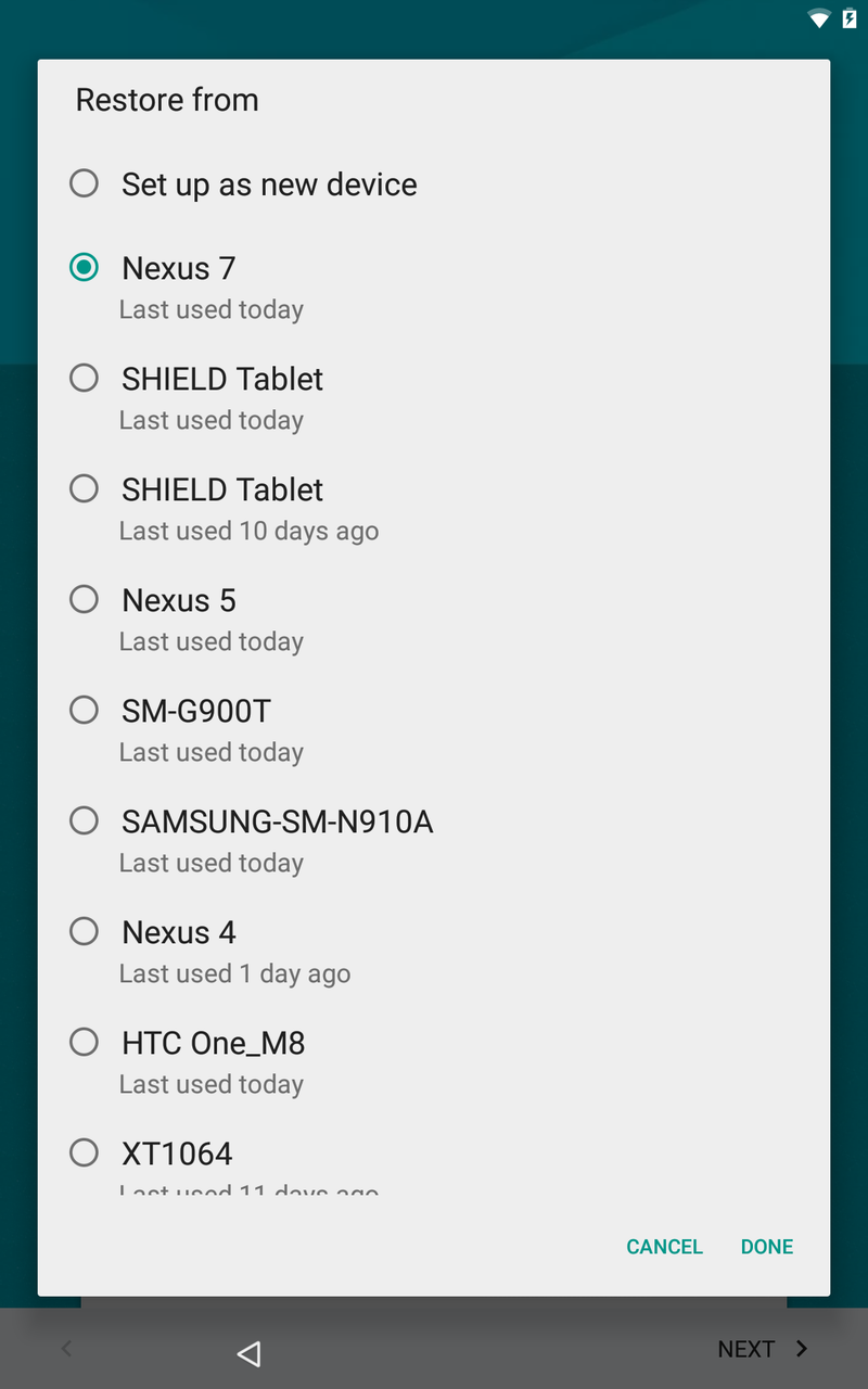 Manual Sync Setup