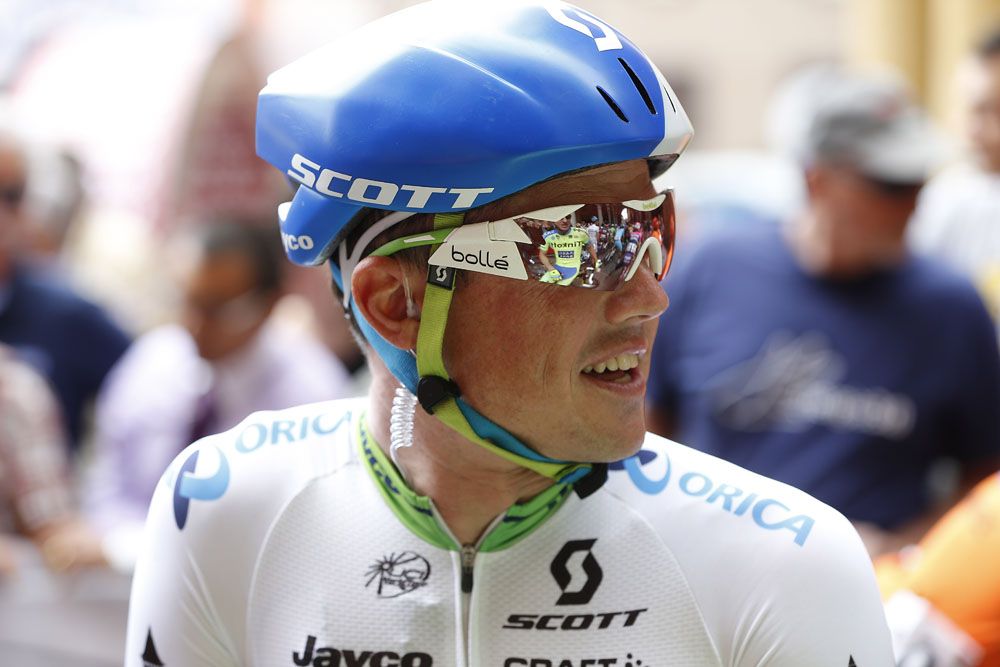 Simon Gerrans was looking for the stage win today