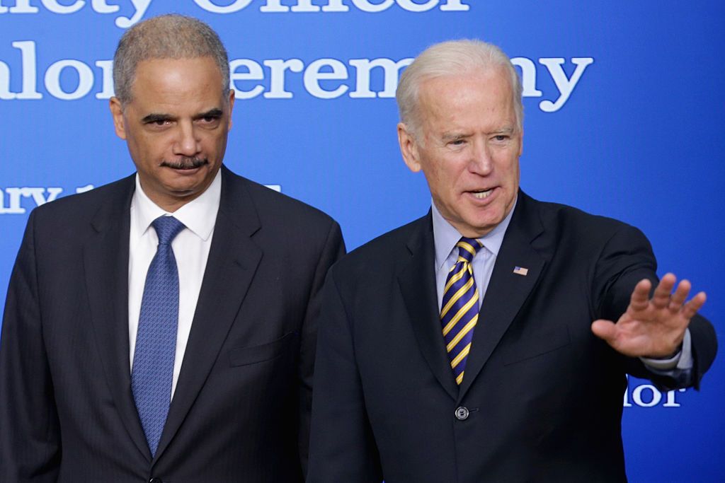 Eric Holder, Joe Biden