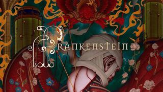 A highly detailed, vibrant illustration focusing on the bandaged head and exposed muscular anatomy of a figure surrounded by ornate laboratory equipment and flowers.