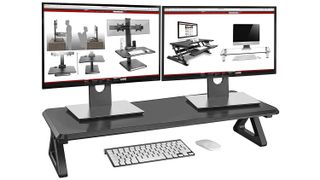 Duronic Monitor Stand DM06-2, one of the best monitor stands
