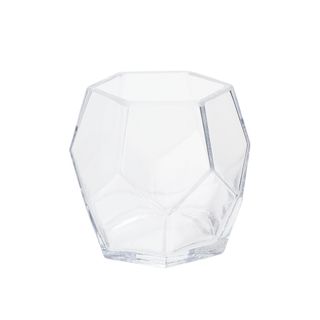 geo glass vase