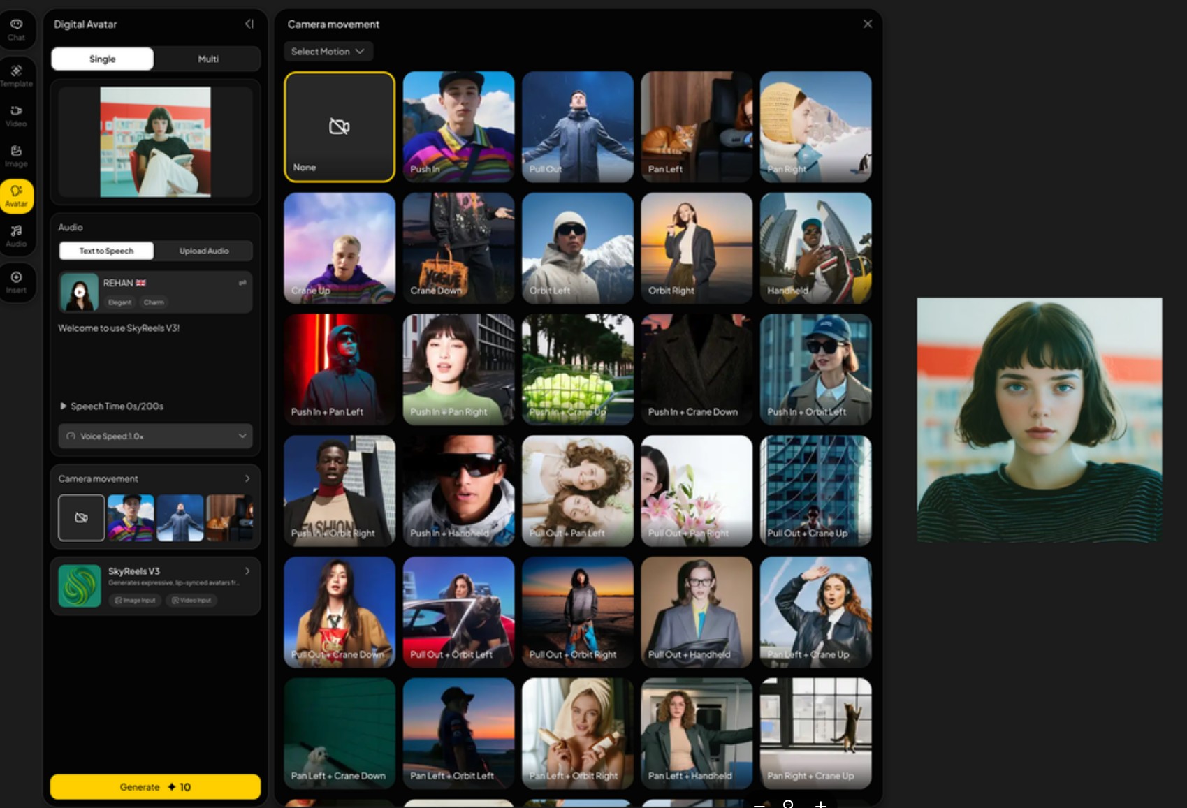 SkyReels digital humans