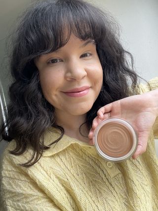 Mica wearing Chanel Les Beiges Healthy Glow