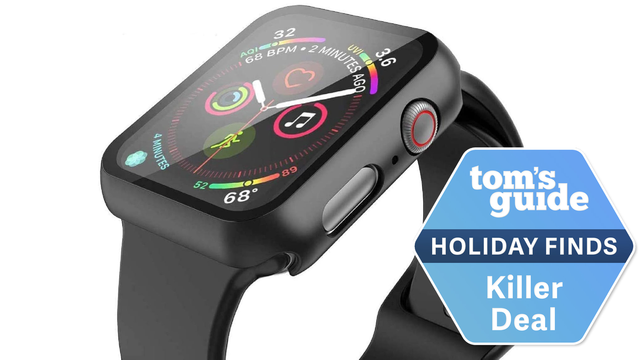 Misxi tempered-glass Apple Watch screen protector