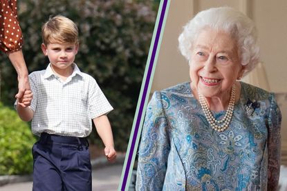 Prince Louis and The Queen