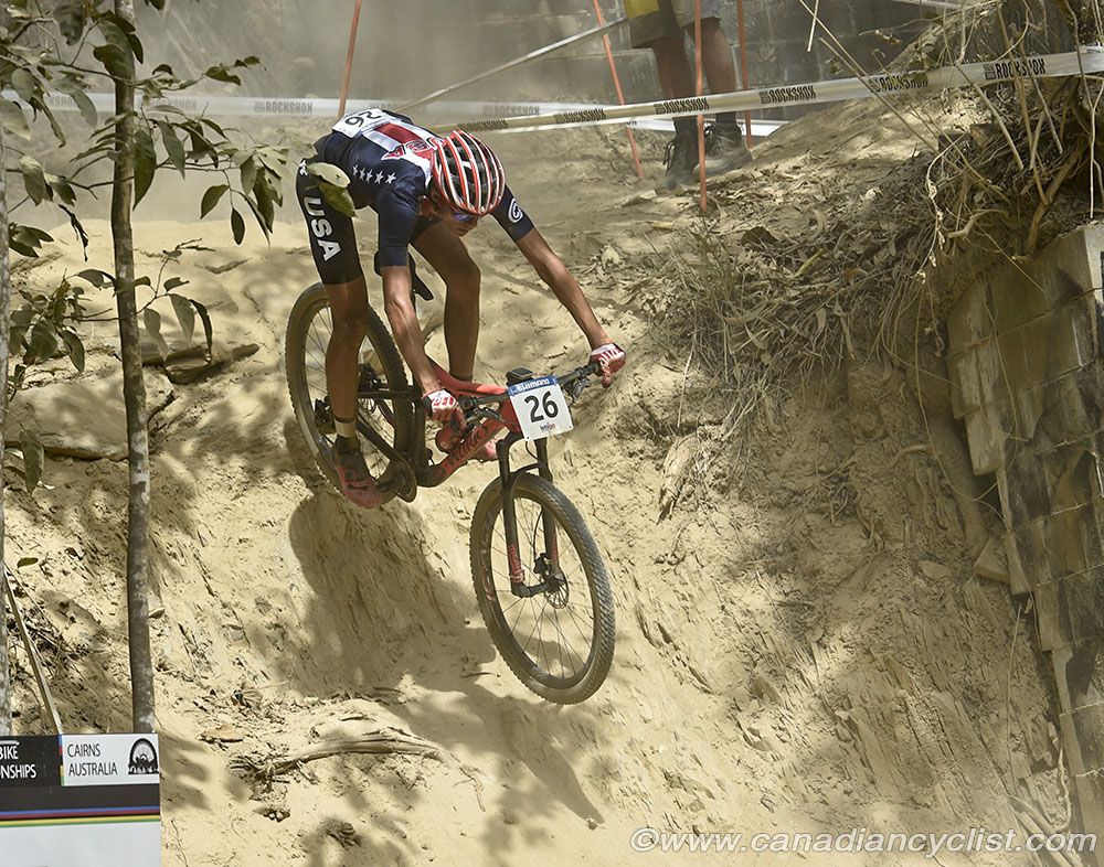 Christopher Blevins was top American
