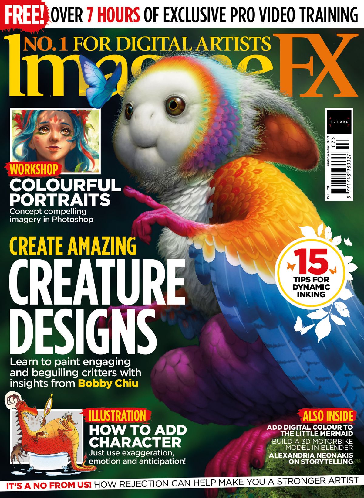 ImagineFX 201 cover