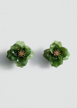 MANGO, Floral Earrings - Women | Mango Usa