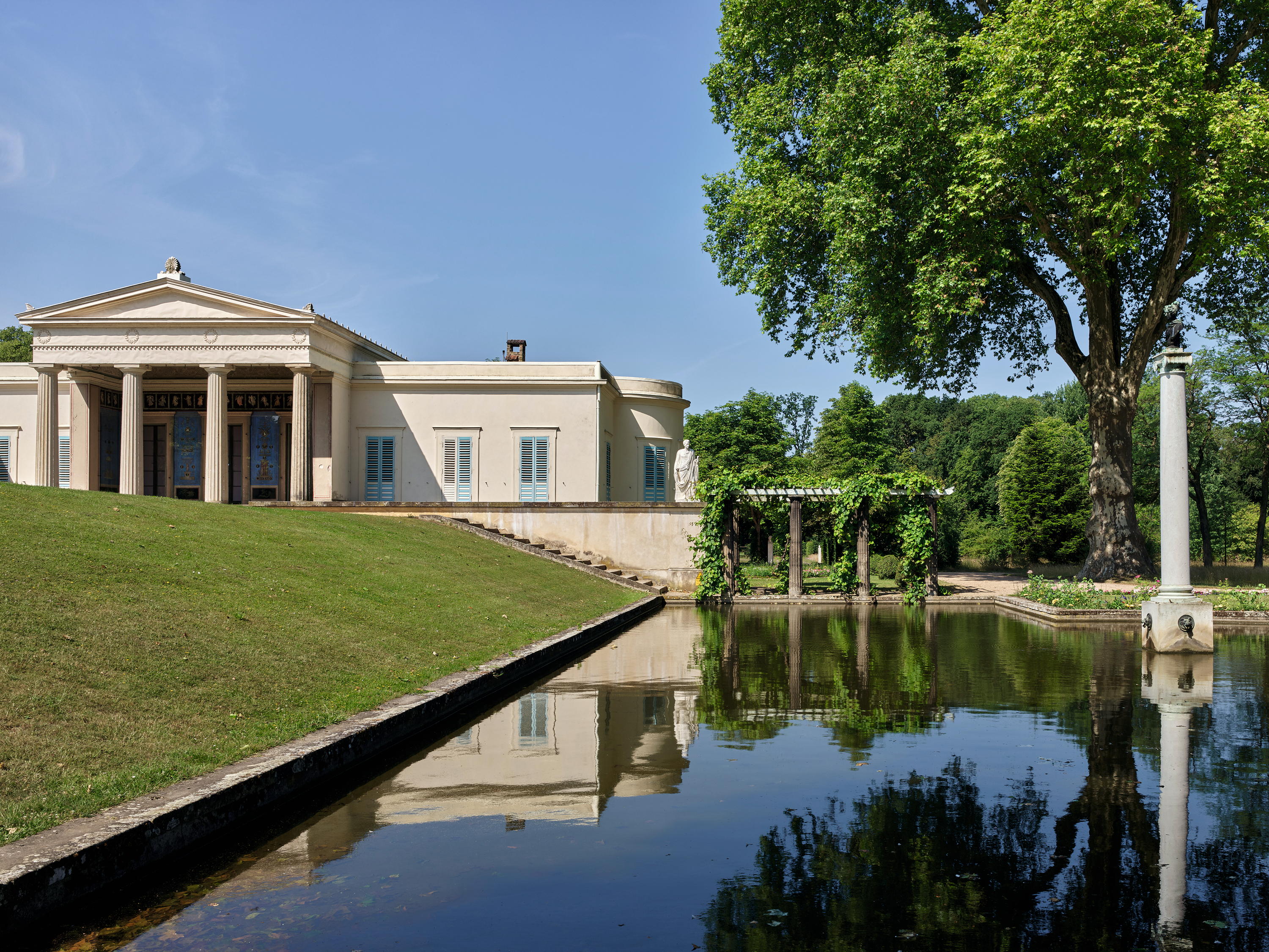 Schloss Charlottenhof, Brandenburg &amp;mdash;&amp;nbsp;a property in the care of the Prussian Palaces and Gardens Foundation Berlin-Brandenburg