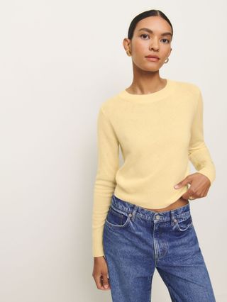 Dana cashmere crew neck sweater