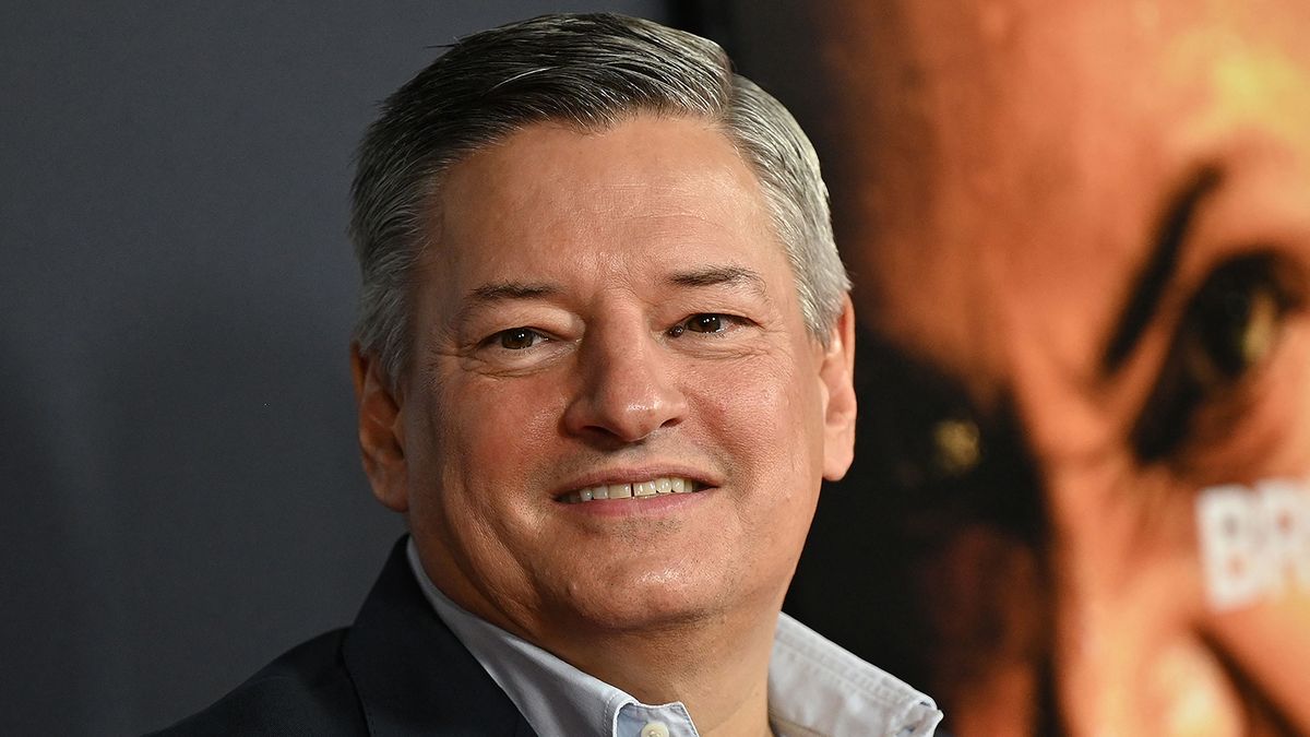 Netflix co-CEO Ted Sarandos arrives for the AFI Fest screening of Netflix&#039;s &quot;Bruised&quot; at TCL Chinese Theatre in Hollywood, California on November 13, 2020.