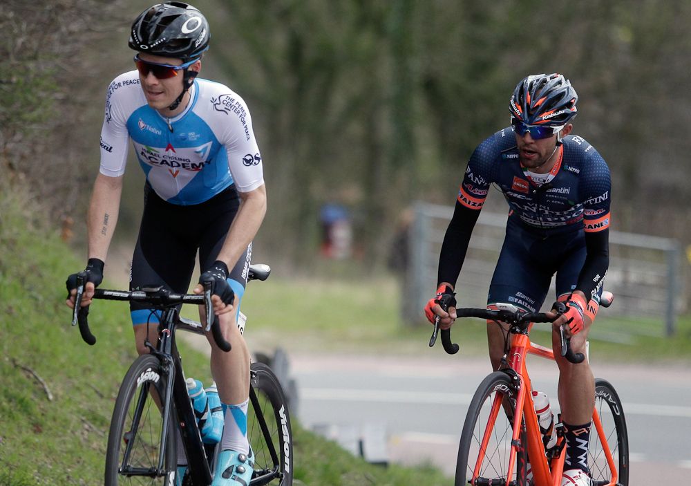 Ben Perry (Israel Cycling Academy) and Marco Tizza (Nippo - Vini Fantini)