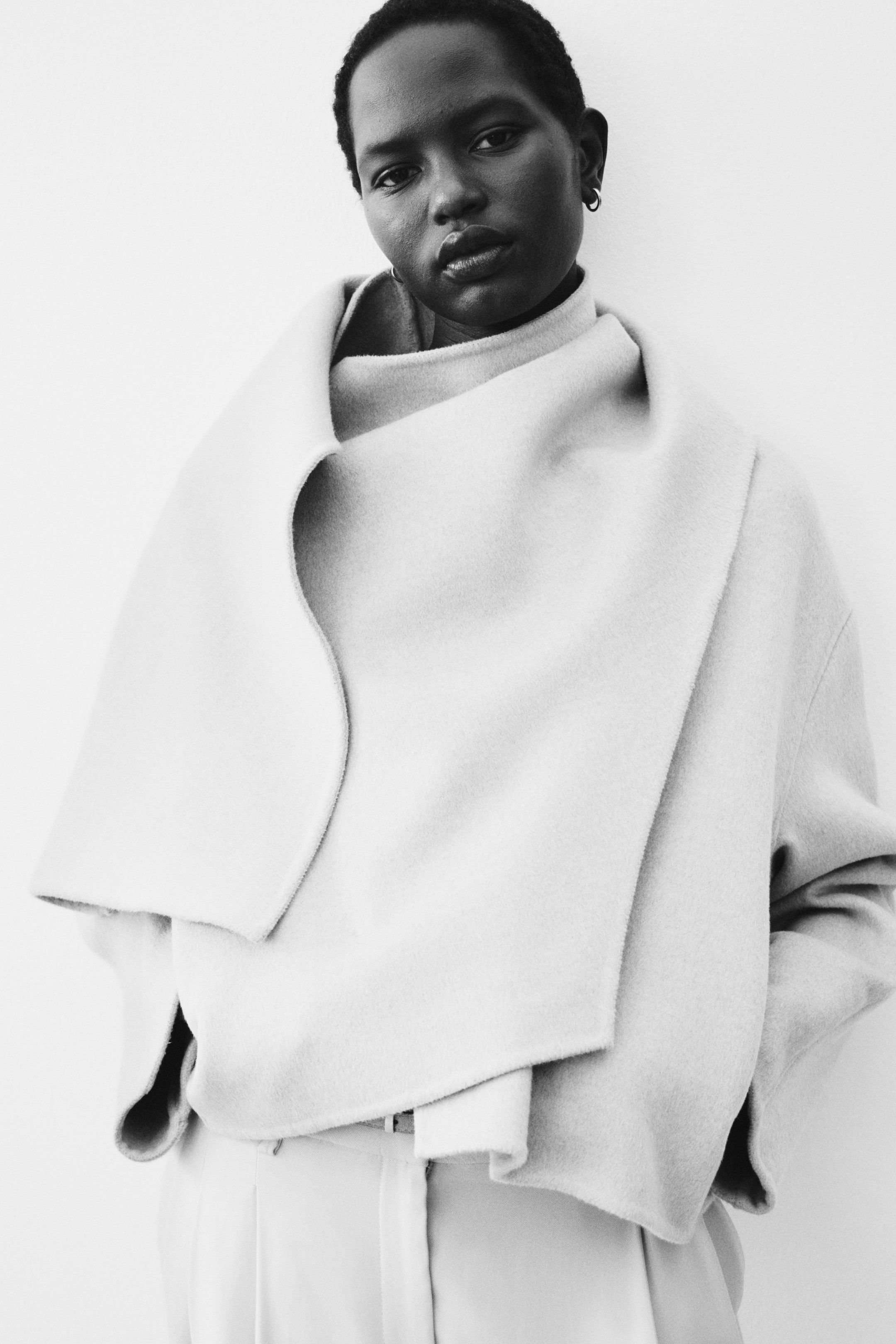 Handmade Wool-Blend Coat