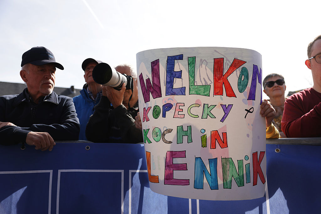 Lotte Kopecky fans at brabantse pijl women 2026