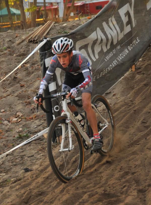A treacherous section of the course.