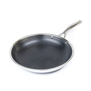 HexClad Hybrid Stainless Steel Frying Pan
