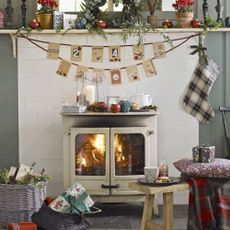 christmas living room decorating ideas craft fireplace
