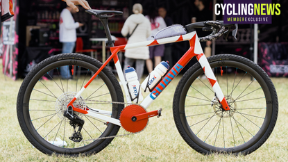 The Canadian champion's bike at The Traka