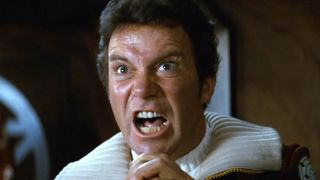 William Shatner screaming as Kirk in Star Trek II: The Wrath of Khan
