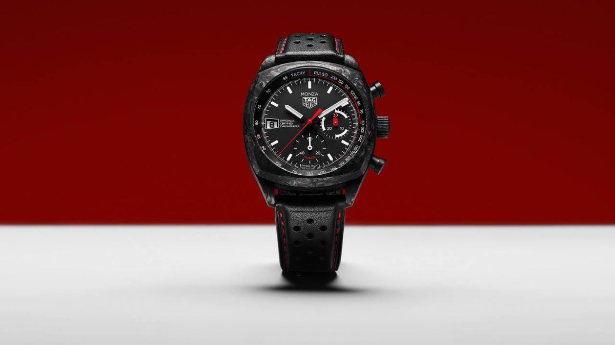 TAG Heuer reimagines its 1976 Monza watch with a limited edition