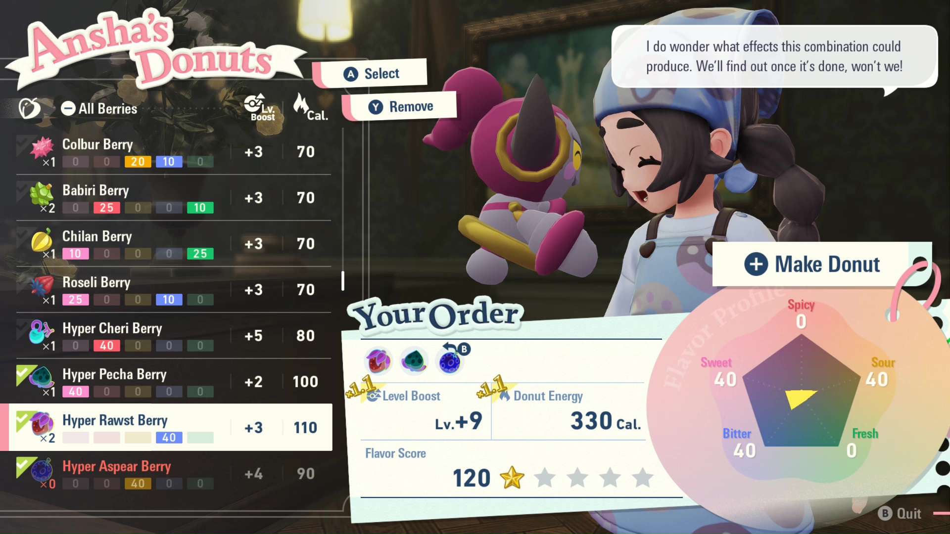 Best Donuts in Pokemon Legends ZA DLC