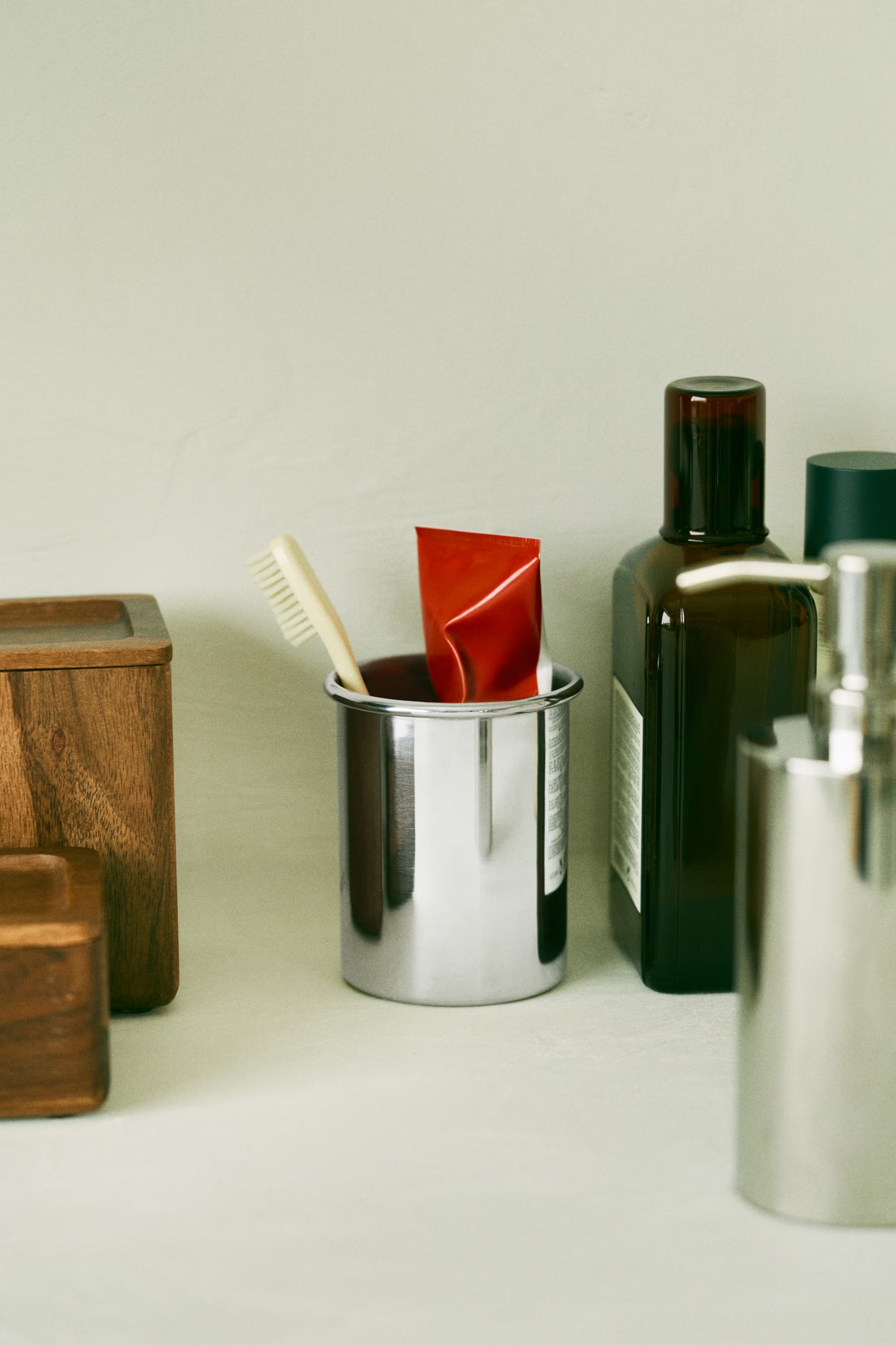 h&amp;amp;m, Stainless Steel Toothbrush Mug